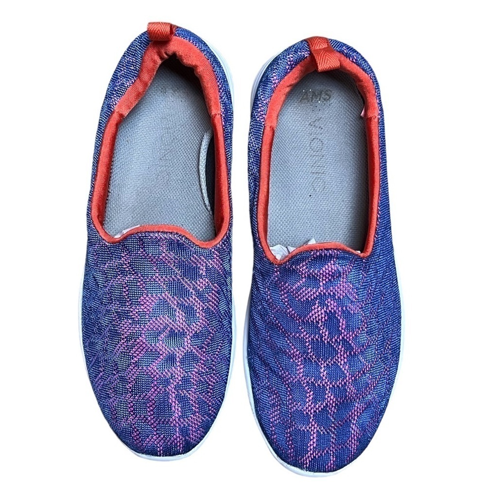 Vionic Hydra Slip On Sneaker Purple Orange mesh Size 9.5
